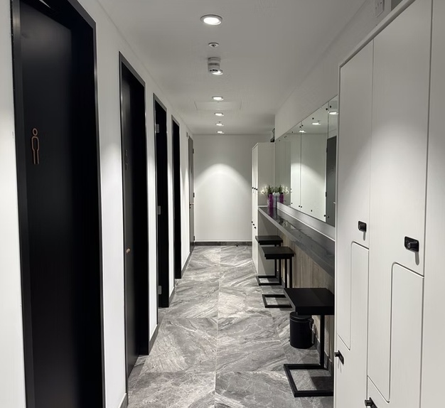 Bathroom facility - London Wall Place, Made, Barbican