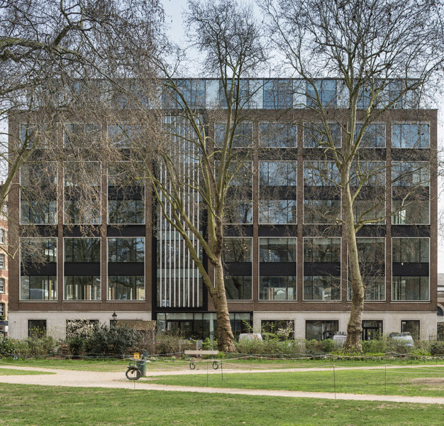 Building external for Charterhouse Square, Ingleby Trice, Barbican