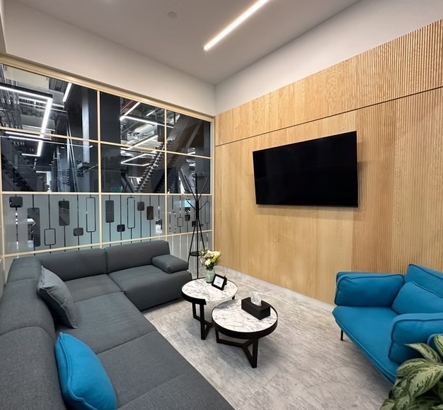 Dedicated breakout space for clients - London Wall Place, Made in Barbican