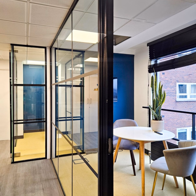 The dedicated breakout area - Aldersgate Street, Made (Barbican)