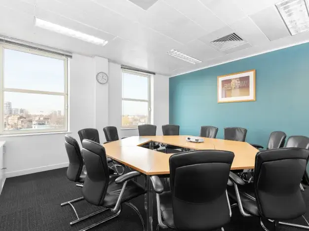The meeting room at London Road, Regus in Barking