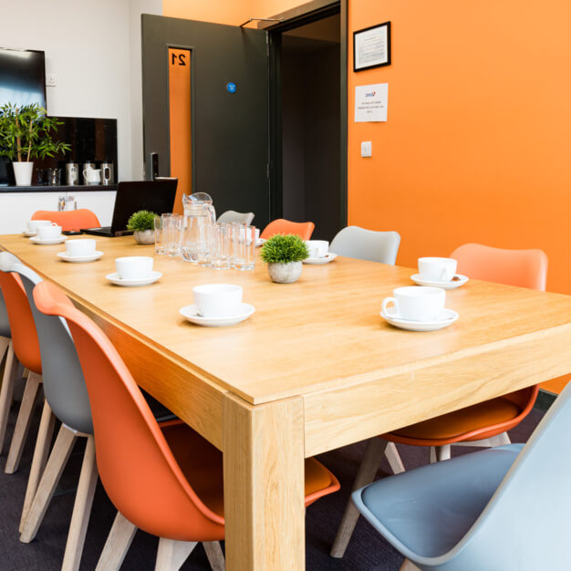The meeting room at Wakering Road, Barking Enterprise Centre CIC in Barking