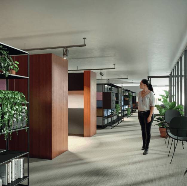 Breakout area at Circus Road South, Regus in Battersea