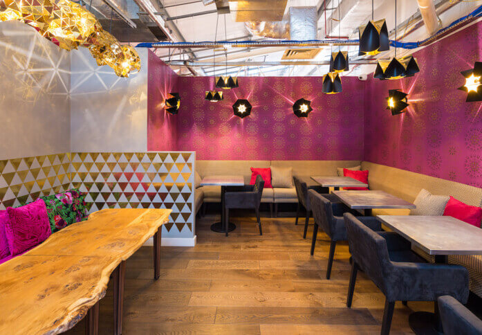 Breakout area at Silverthorne Road, Deskspace Offices Ltd in Battersea