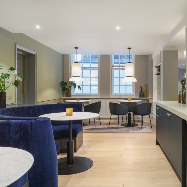 Breakout area at Eaton Gate, Argyll in Belgravia