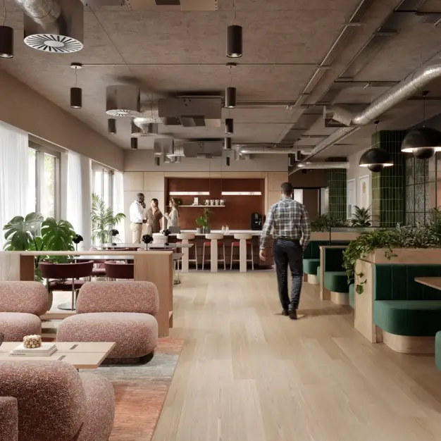 Breakout space for clients - Holbein Place, The Arterial Group Ltd in Belgravia