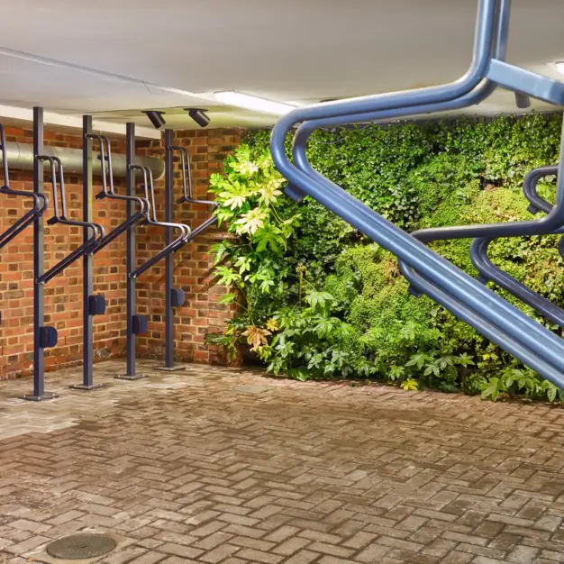 Cycle storage at Holbein Place, The Arterial Group Ltd, Belgravia