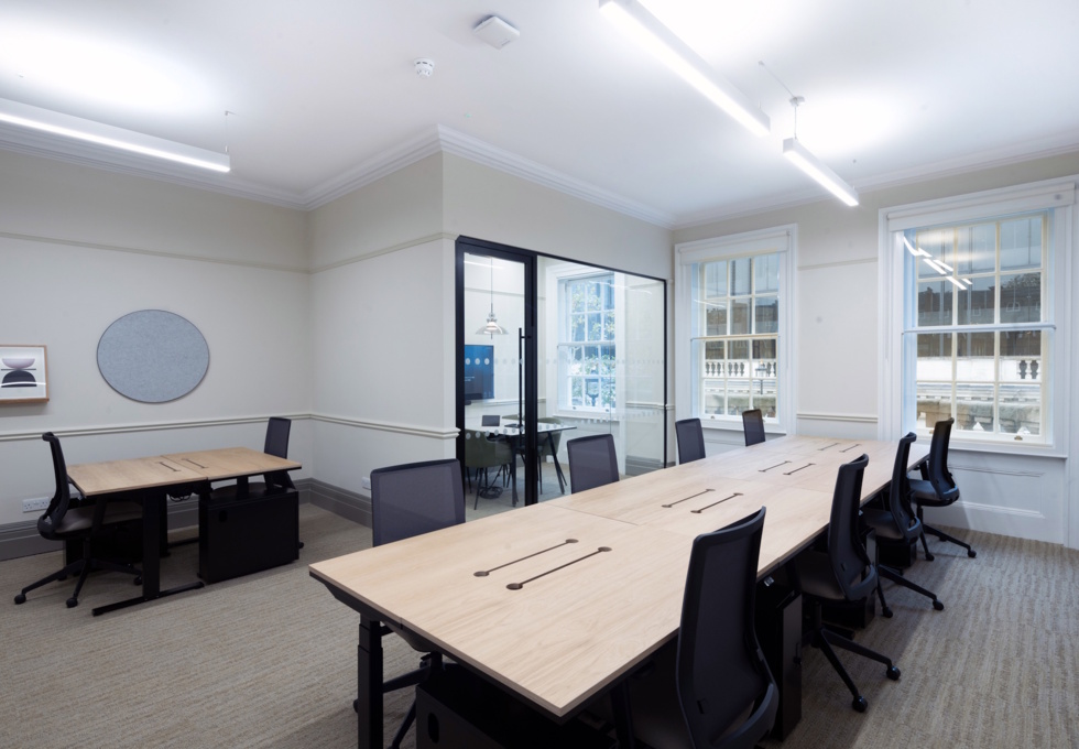 Private workspace, Buckingham Palace Road, The Arterial Group Ltd in Belgravia
