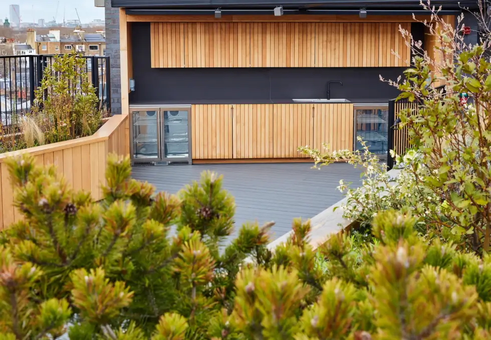 Roof terrace in Holbein Place, The Arterial Group Ltd, Belgravia
