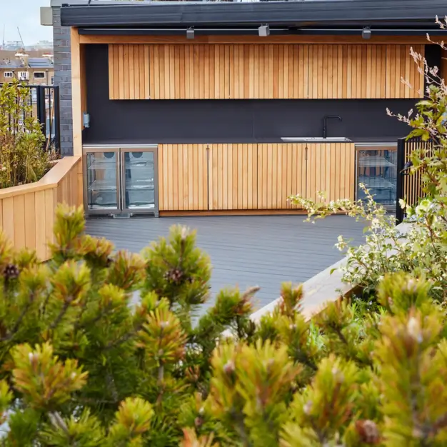 Roof terrace in Holbein Place, The Arterial Group Ltd, Belgravia