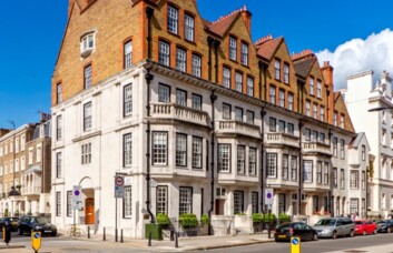 The building at Eaton Gate, Argyll in Belgravia