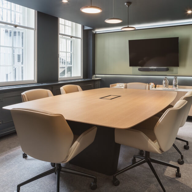 The meeting room at Eaton Gate, Argyll in Belgravia