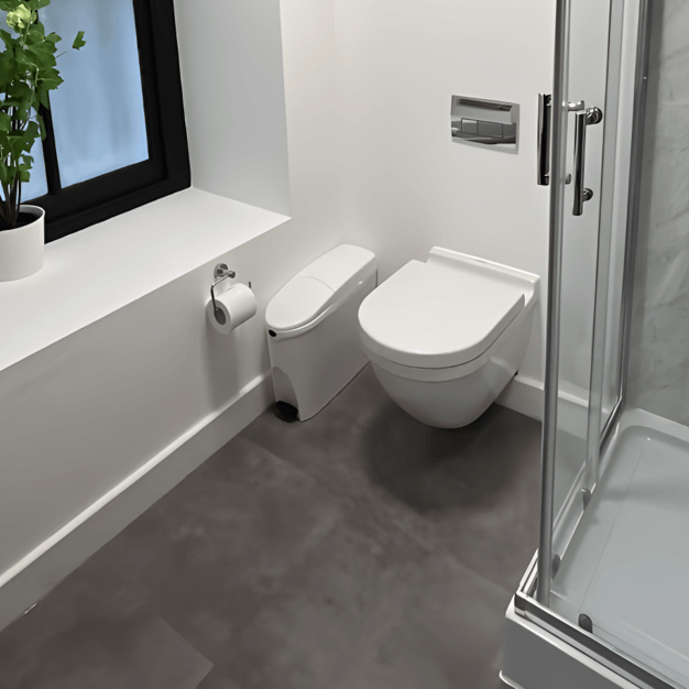 WC for clients - Grosvenor Gardens, Hubflow Ltd in Belgravia