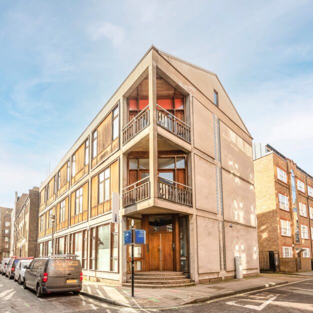 Building external for Queen Elizabeth Street, Workpad Group Ltd, Bermondsey