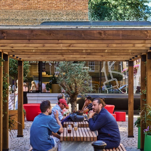 Outdoor space on Weston Street, Workspace Group Plc (Bermondsey)