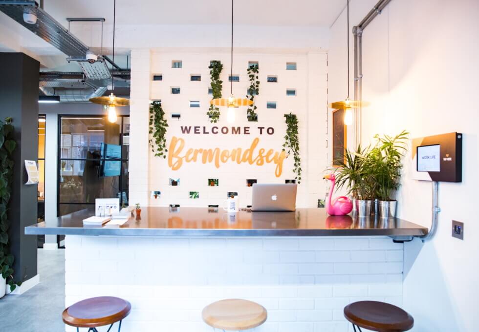 Reception - Tanner Street, Work.Life in Bermondsey