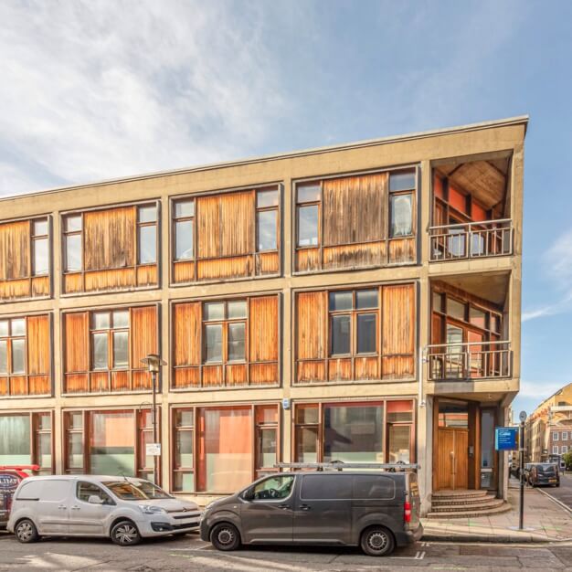 The building at Queen Elizabeth Street, Workpad Group Ltd in Bermondsey