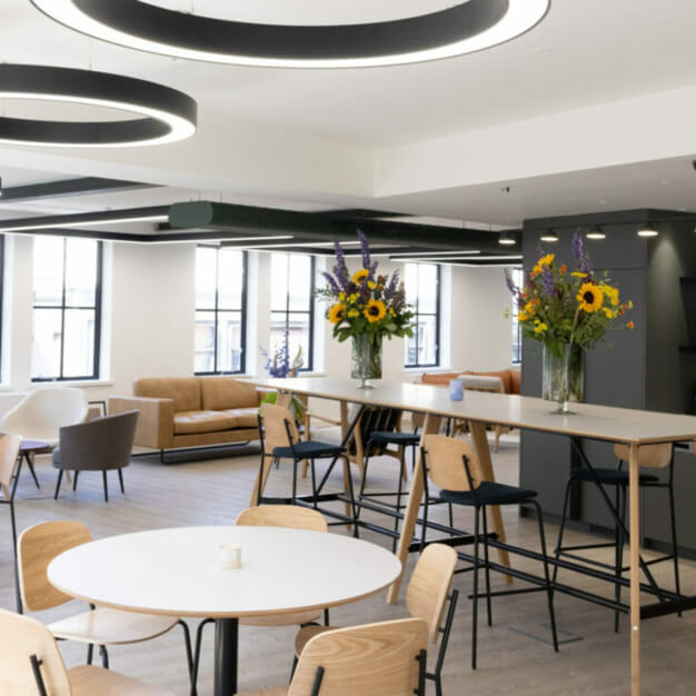 Use the dedicated kitchen at Queen Elizabeth Street, Rubix in Bermondsey