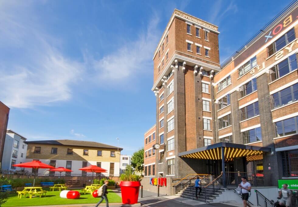 The building at Coventry Road, Workspace Group Plc, Bethnal Green
