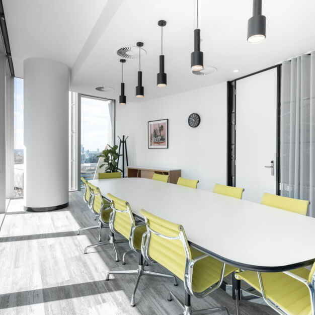 Boardroom at Bishopsgate, Regus in Bishopsgate