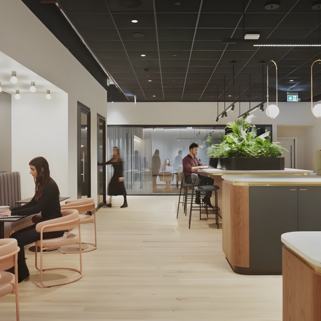 Breakout area at Bishopsgate, The British Land Company PLC in Bishopsgate