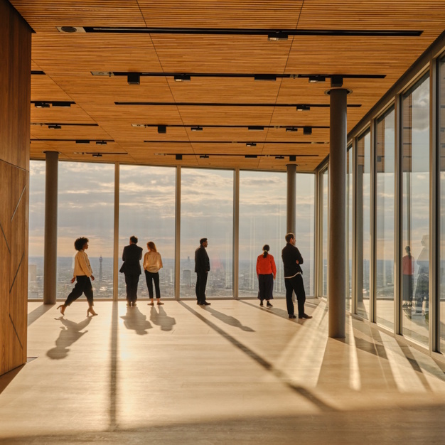 Enjoy the view at Bishopsgate, Huckletree in Bishopsgate