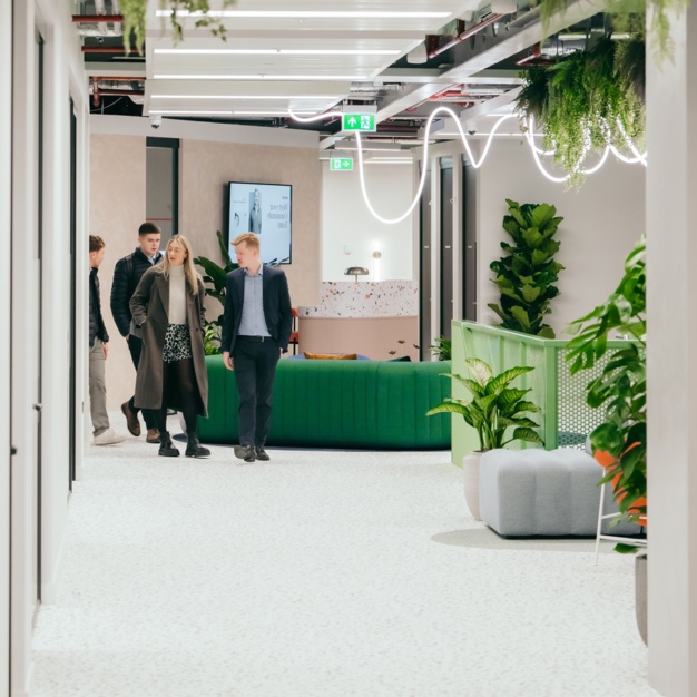 Hallway area at Bishopsgate, Huckletree in Bishopsgate