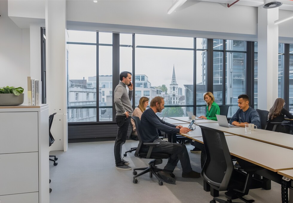 Private workspace in Bishopsgate, The British Land Company PLC (London)