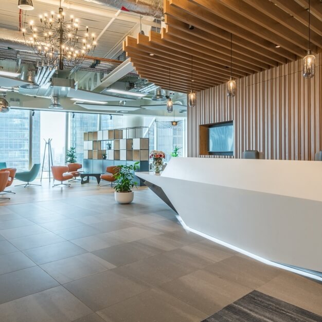 Reception - Bishopsgate, Regus in Bishopsgate