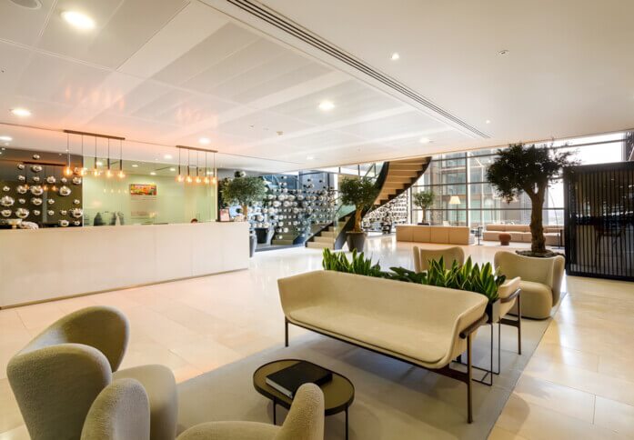 Reception in Bishopsgate, Landmark Space, Bishopsgate