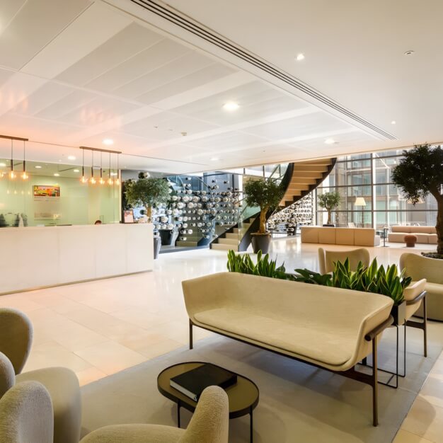 Reception in Bishopsgate, Landmark Space, Bishopsgate