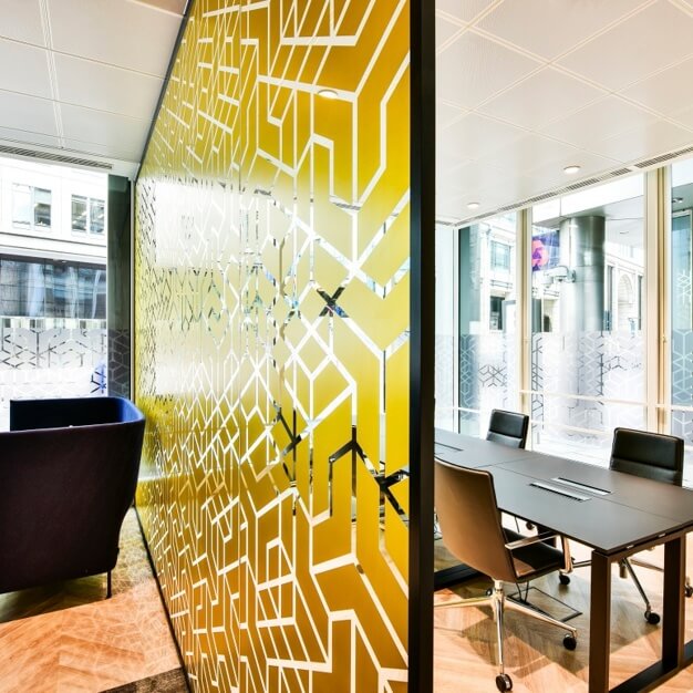 The breakout area at Bishopsgate, London (Argyll)