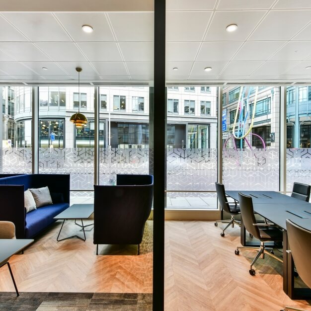 The breakout area - Bishopsgate, Argyll (London)