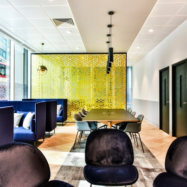 The breakout space for clients - Bishopsgate, Argyll in London