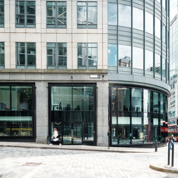 The building at Bishopsgate, Huckletree in Bishopsgate