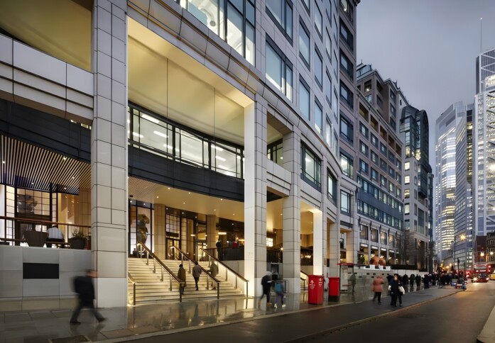 The building at Bishopsgate in London, The British Land Company PLC