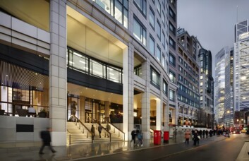 The building at Bishopsgate in London, The British Land Company PLC