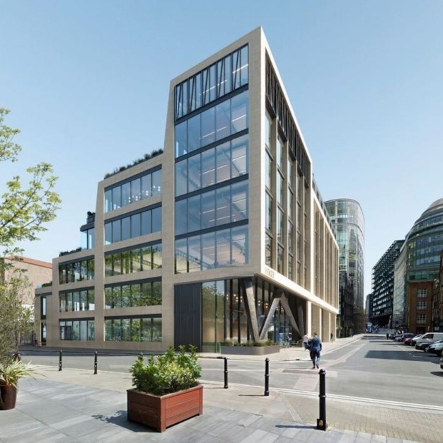 The building at Spital Square, Made in Bishopsgate