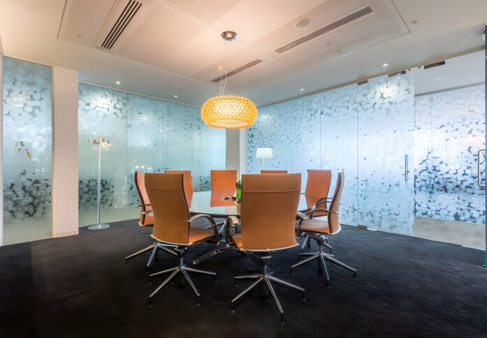 The meeting room at Bishopsgate, Landmark Space in London