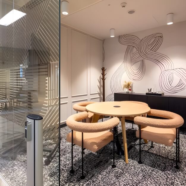 The meeting room at Bishopsgate, Landmark Space (London)