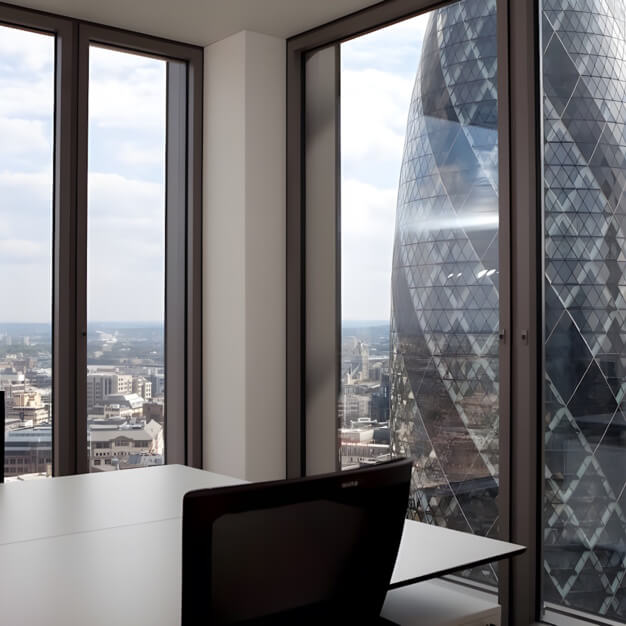 Your private workspace, Bishopsgate, Landmark Space in London