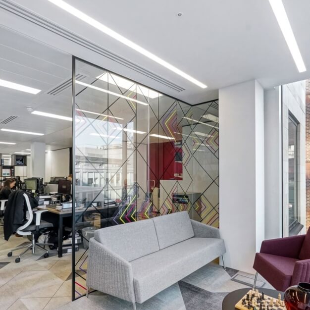 A breakout area in St Andrew Street, Kitt Technology Limited, Blackfriars