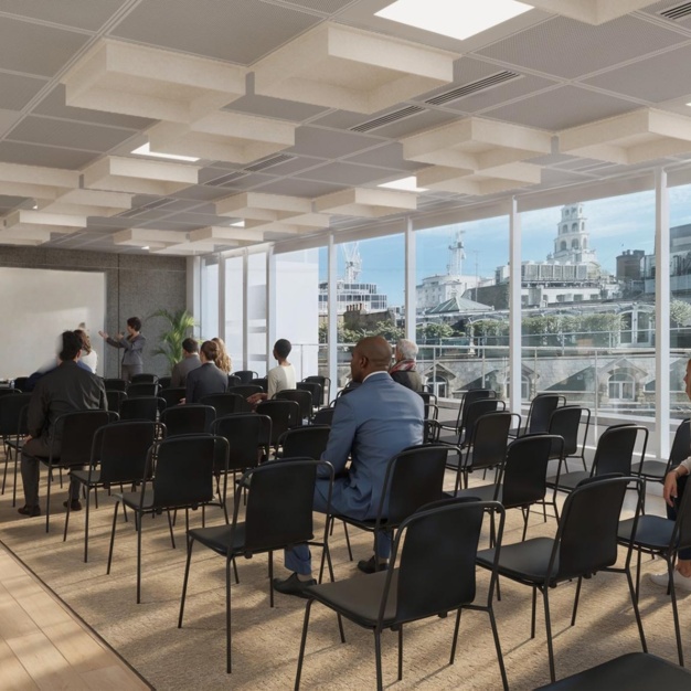 An event space at St Bride Street, Spacemade in Blackfriars