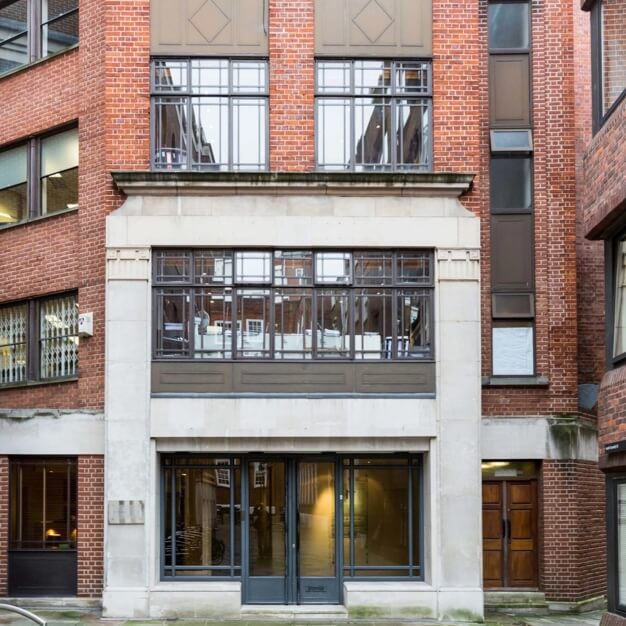 Building external for Gough Square, Agora Spaces Ltd, Blackfriars