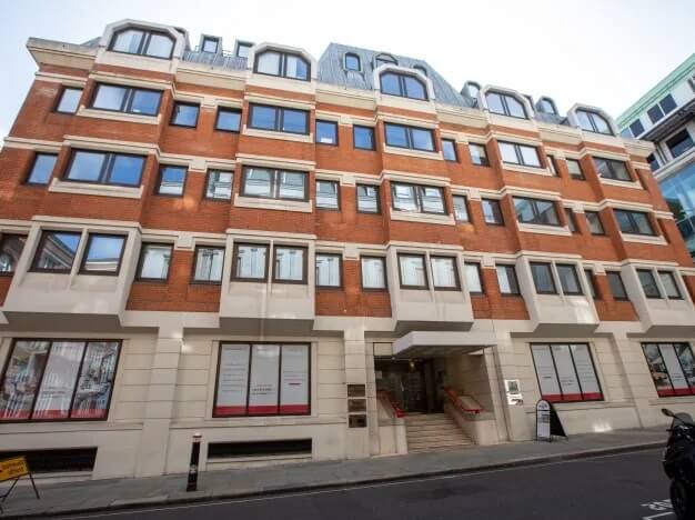 The building at Tallis Street, Regus, Blackfriars