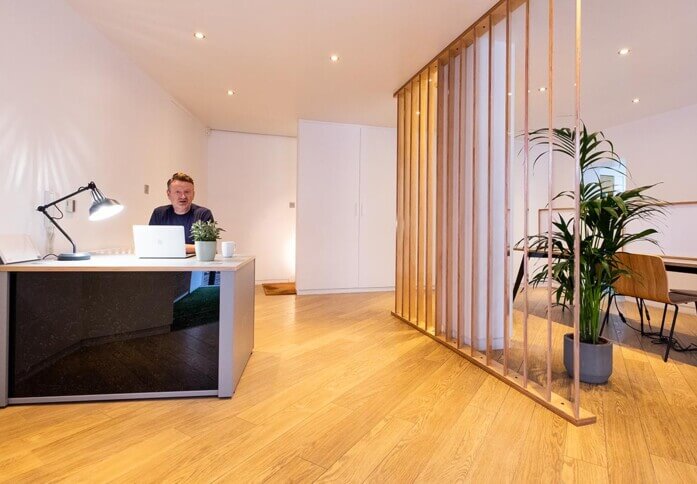 A breakout space in Royal Parade Mews, Workhouse One Ltd, Blackheath