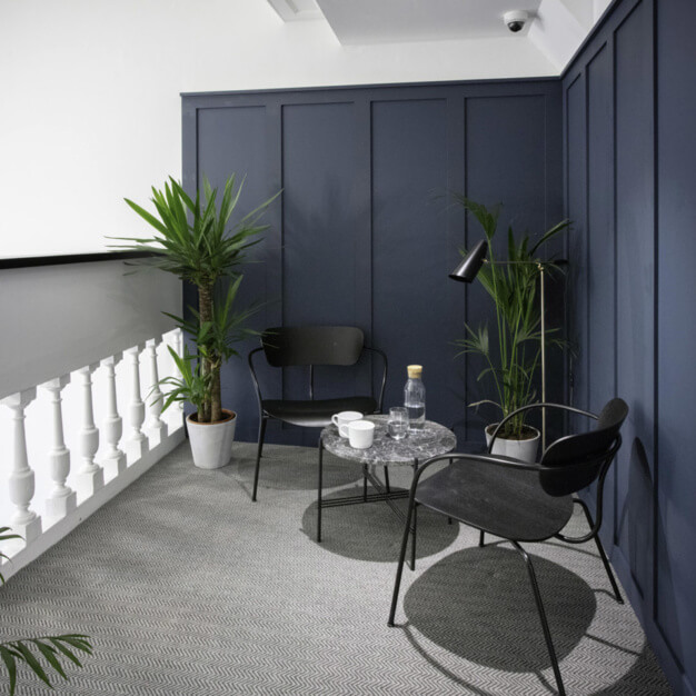 Breakout area at Bloomsbury Place, Workpad Group Ltd in Bloomsbury