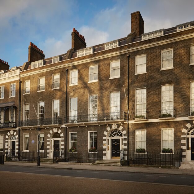 Building outside at Bedford Square, Bloomsbury
