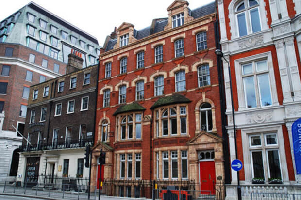 Building outside at Bloomsbury Square, Regus, Bloomsbury