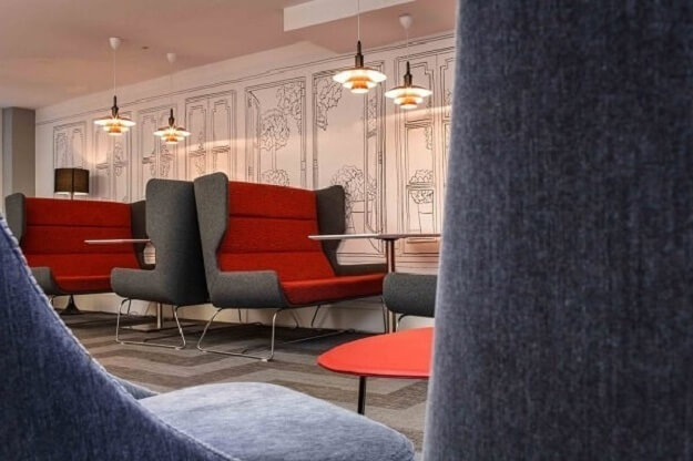 Client Breakout space - Bedford Square, The Boutique Workplace Company in Bloomsbury